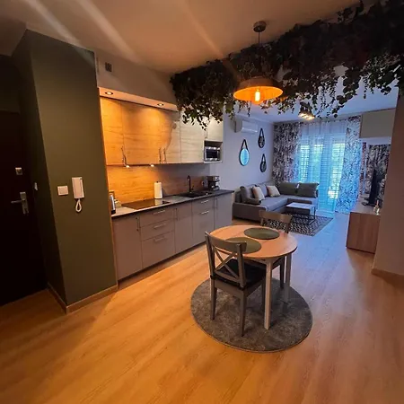 アパート Oliwkowy - Stylowy W Naturalnym Klimacie