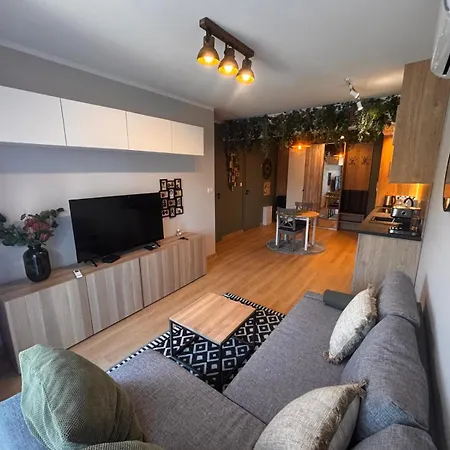 アパート Oliwkowy - Stylowy W Naturalnym Klimacie