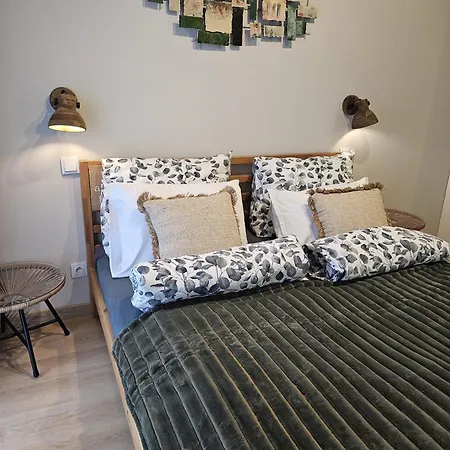 Oliwkowy - Stylowy W Naturalnym Klimacie Apartman