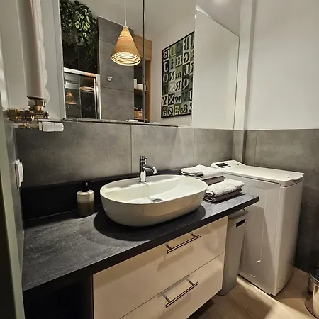 アパート Oliwkowy - Stylowy W Naturalnym Klimacie