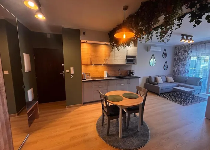 Lägenhet Oliwkowy - Stylowy W Naturalnym Klimacie *