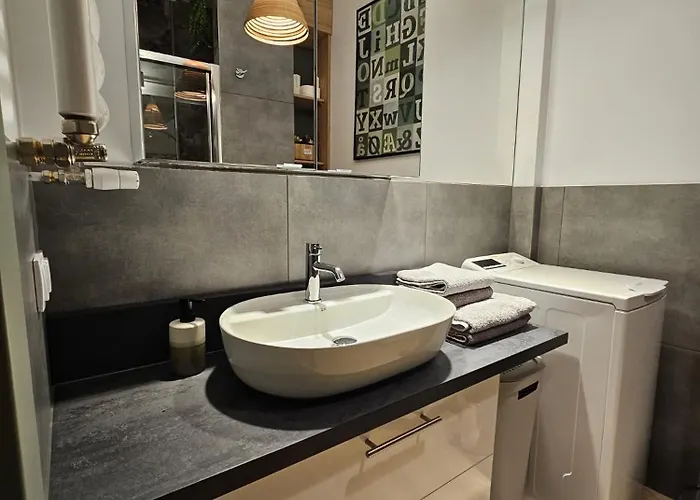 شقة Oliwkowy - Stylowy W Naturalnym Klimacie